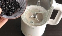 黑芝麻豆浆搭配衣服,时尚与健康同行